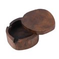 thumbnail image 3 of Cenicero de madera maciza, creativo, para el hogar, moderno y decorativo (4 pulgadas), 3 of 8