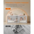 thumbnail image 3 of Mueble Arenero Feandrea Blanco Nube para 2 Gatos, 3 of 7