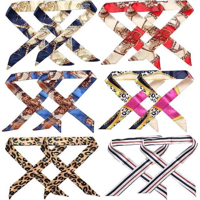 Bufanda para bolso, bufanda para bolso, bufanda de moda, envoltura para asa, cinta para el asa del bolso, envolturas, diadema, bufanda de seda para bolso, bolsos
