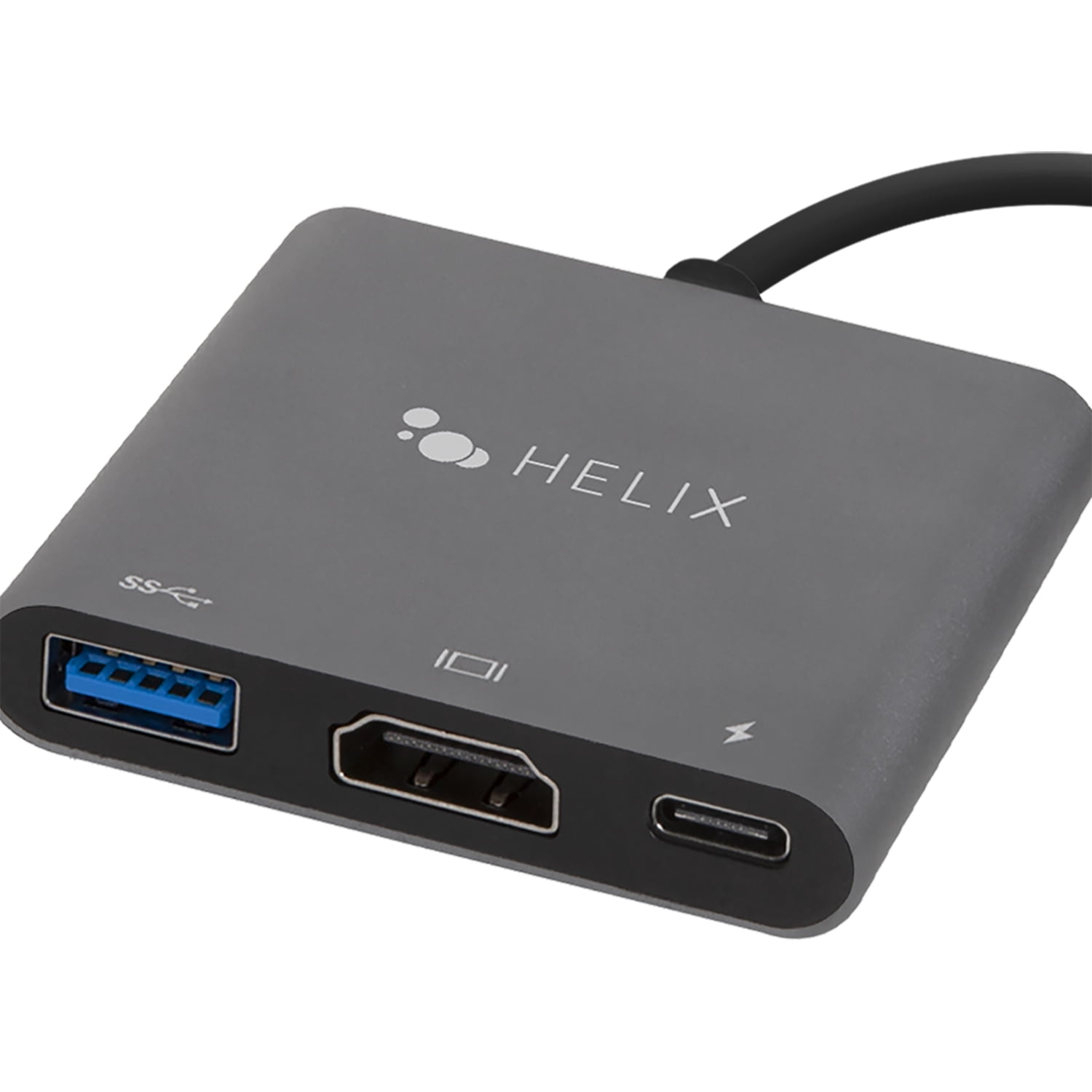 HELIX 3-in-1 USB-C Adapter Hub with USB-C, USB-A, and HDMI Ports, ETHHUB3