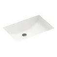 thumbnail image 3 of Swan UC-1913-010 Swanstone 16" x 6.25" Undermount Rectangular Bathroom Sink with Overflow, Available in Various Colors, 3 of 7