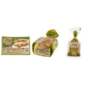 BFree Gluten Free Bread Variety Pack: Plain Bagels, White Bread, Stone-Baked Pita (3 Packs Total)