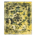 thumbnail image 3 of Unique Loom Sofia Collection Area Rug - Salle Garnier (8' x 10' Rectangle Navy Blue/Yellow), 3 of 7