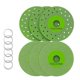 thumbnail image 1 of 6 Pack 4.5 Inch (115mm) Diamond Grit Rock Slab Grinding Disc for Cutting and Grinding of Ceramics, T, 1 of 5