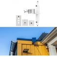 thumbnail image 3 of Gutter Clip Outdoor Gutter Mounting Clip White Finish, Universal Exterior Gutter Fit, 3 of 5
