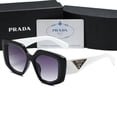 thumbnail image 2 of Gafas De Sol vintage De Lujo Prad Marca Diseñador Moda cool polygonal Hombres Y Mujeres Con Marco Pequeño Viaje, 2 of 3