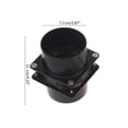 thumbnail image 5 of Extractor de humos compacto y portátil con conducto y tubo de ventilación para cocina y baño - Alimentación USB, 5 of 5