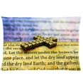 thumbnail image 1 of ABPHQTO Fundas de Almohada Cruz y Biblia 50x75 cm Estampado Dos Caras, 1 of 1