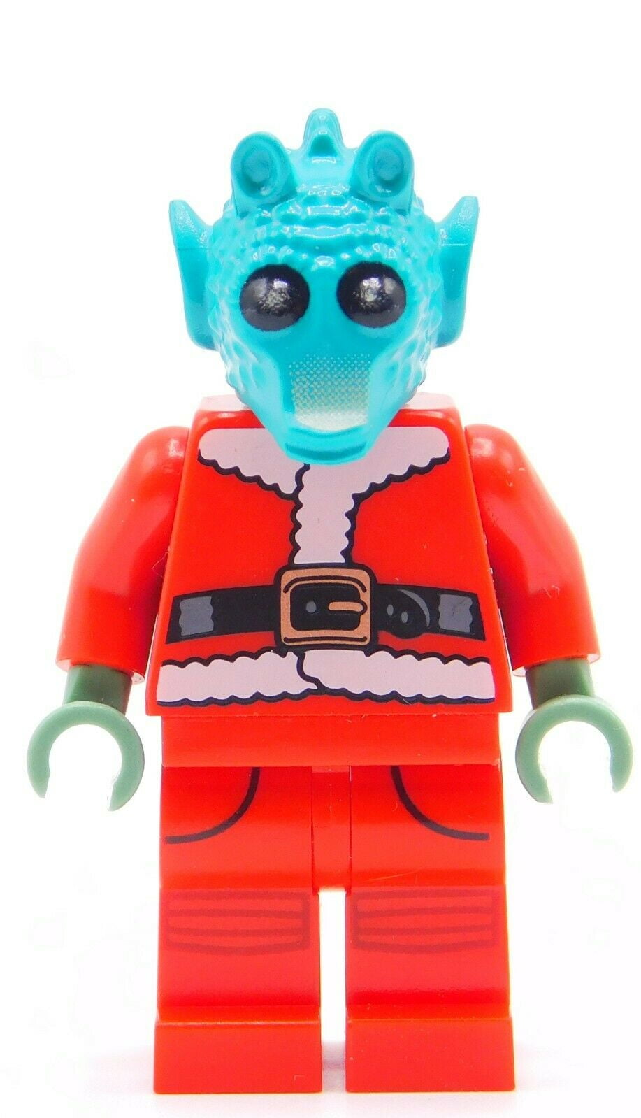 lungebetændelse Fremskridt Making Lego Minifigure Greedo Santa Claus Christmas figure authentic parts Free  shipping - Walmart.com
