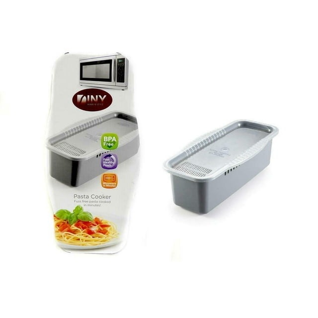 Microwave BPA Free Pasta Cooker with Portioning Tool