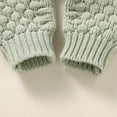 thumbnail image 4 of Baby Rompers Caps Clothes Sets Newborn Girl Boy Knitted Jumpsuits Outfits Autumn Winter Long Sleeve Toddler Infant Overalls 2pcs, 4 of 6