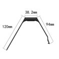 thumbnail image 3 of Correa de silicona Para reloj inteligente Samsung Galaxy Fit 2 SM-R220 color rosa Yashi, 3 of 5