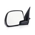 thumbnail image 5 of For Chevy Silverado 2500 1999 2000 Door Mirror Driver Side | Power Remote | Non-Heated | Chrome | Replacement For 335-5401L3EC, 15172247 | GM1320174, 5 of 9