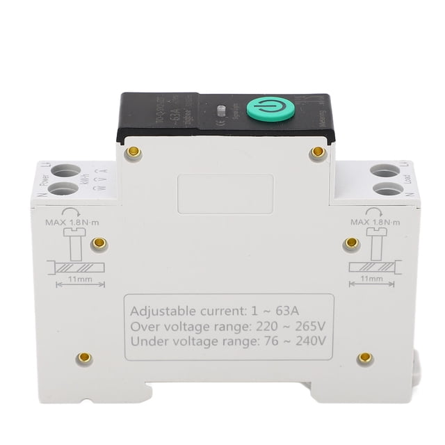 Interruptor Inteligente Ticfox Disyuntor 3 Modos de Temporización ZigBee 2.4GHz 90-240V