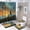 style-973, variant on 4 Piece Bathroom Shower Curtain Sets Bathroom Sets with Shower Curtain And Rugs 4 Piece Family Walking at The Beach at Sunset Waterproof Shower Curtain Gift for Family Personalized Picture Family