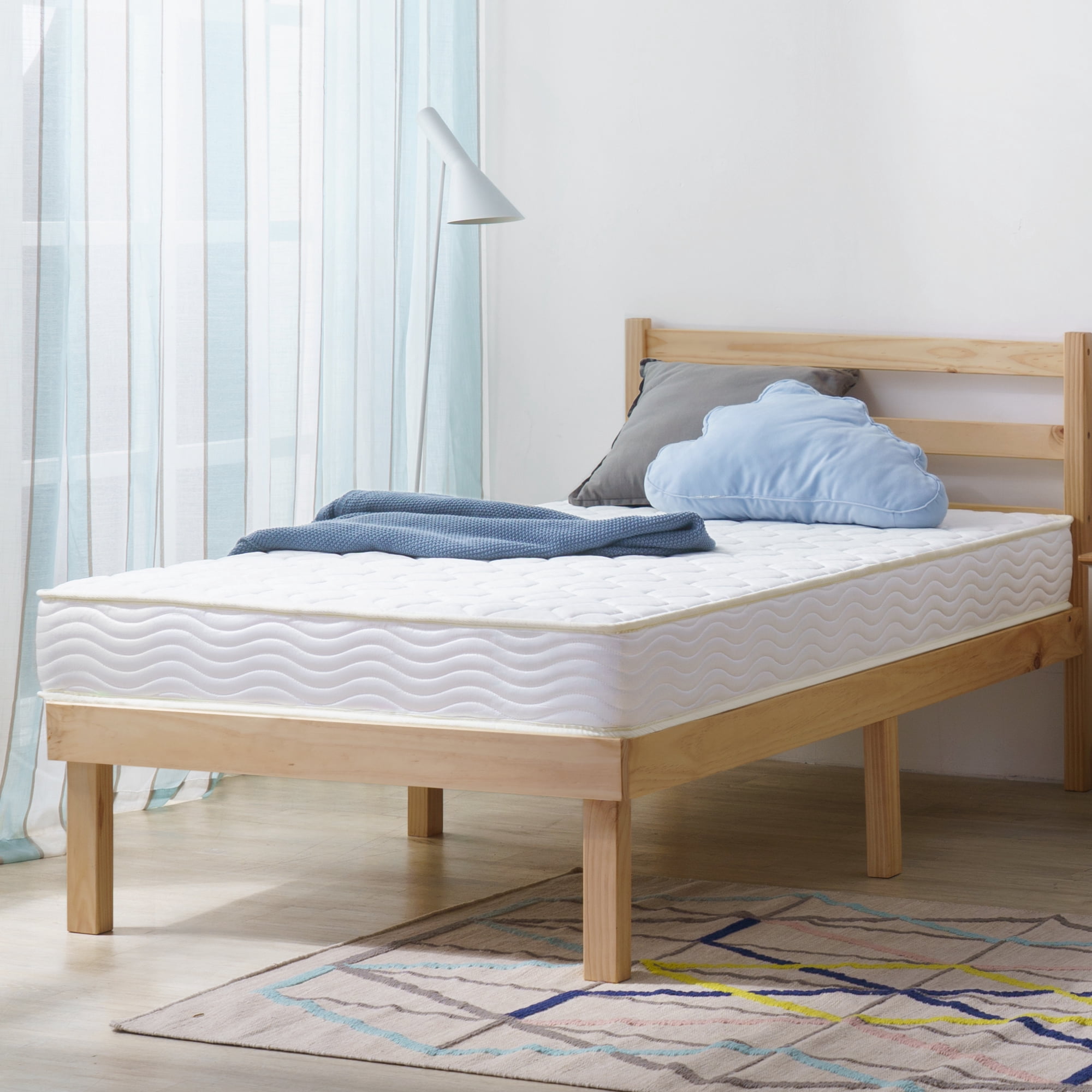 Mainstays 6 in Full Tight Top Innerspring Mattress with Gel Foam
