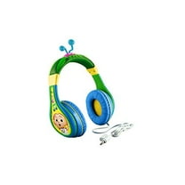 eKids Cocomelon Wired Headphones for School, Home or Travel, Includes Share Port