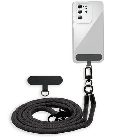 Necklace Case for Huawei MATE 10 PRO in BLACK Lanyard adjustable strap