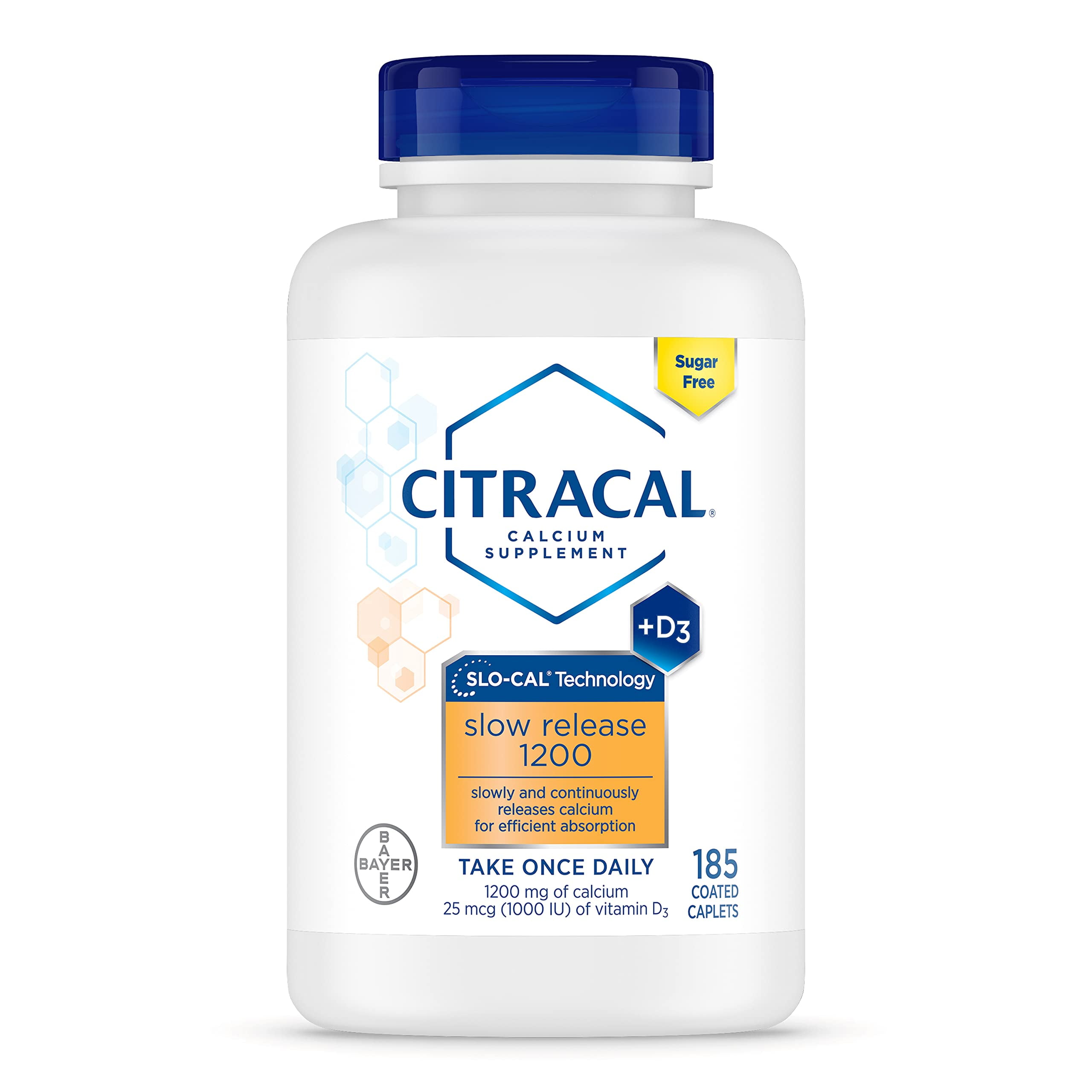 Citracal Slow Release 1200, 1200 mg Calcium Citrate and Calcium