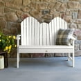 thumbnail image 2 of highwood  Hamilton 4-Foot Dining Height Bench - N/A White, 2 of 5