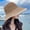 Khaki, variant on Women's Design Sense Casual Patchwork Two Color Line Large Brimmed Fisherman Hat Sun Hat Cloth Hat Black Sun Hat Grandpa Sun Hat Gentlemen Summer Floppy Hat Hair Transplant Hat Bucket Hat Bucket Hat L