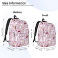 thumbnail image 2 of Easygdp Easter Rabbit Mochila de Lona Resistente para Laptop, Compatible con Laptops de 15 a 17 pulgadas, Ideal para Escuela, Trabajo y Viajes-Small, 2 of 5