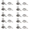 thumbnail image 1 of Fielect 50Pairs AA Battery Spring Plate AA Battery Positive Negative Conversion Spring Contact Nickeling Plate 12mmx10mm, 1 of 6
