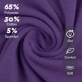 thumbnail image 5 of Cooraby 5 Pack Girls' Long Sleeve T-Shirts, Soft Cotton Blend Crew Neck Tees for Toddler & Little Girls, Everyday Basic Tops, 5 of 11
