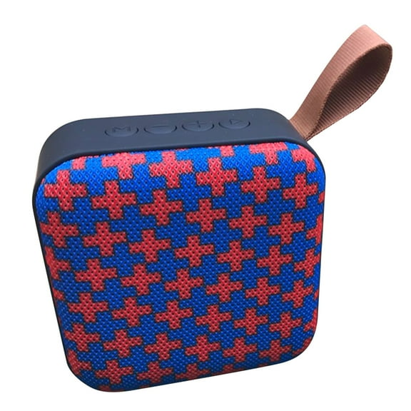 Latrodar T5 Wireless Bluetooth Speaker Card Subwoofer Outdoor Portable Mini Speaker Safe&Non-Toxic A 4.8x4 Inch Home Decor