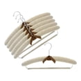thumbnail image 2 of 17" Linen Padded Hangers w/Non-Slip Pant Bar, 2 of 2