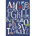 thumbnail image 2 of "Abc Nautical Navy" Painting Print on Wrapped Canvas, 2 of 5