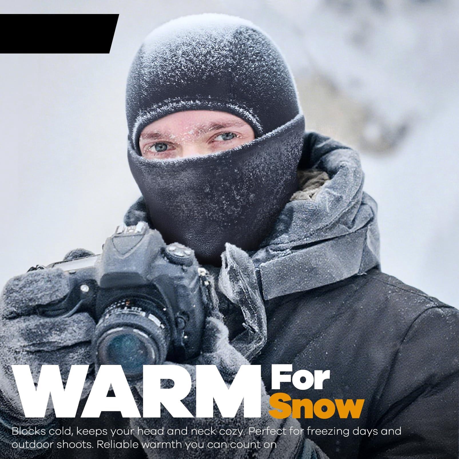 Ski Mask Balaclava Pro  Cold Weather Windproof Thermal Shiesty For Men/women