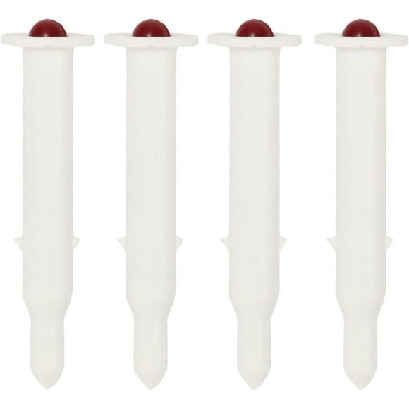 4 Pack Turkey Thermometers Disposable High Temperature Portable PopUp Picnic Timer
