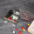 thumbnail image 4 of 12pcs Square Hollow Plastic Gift Box Candy Boxes Wedding Birthday Party Decoration, 4 of 7