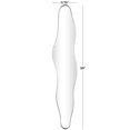 thumbnail image 3 of CosmoLiving by Cosmopolitan 12" x 59" Black Slim Wavy Abstract Wall Mirror, 3 of 14