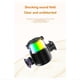thumbnail image 2 of Altavoz Bluetooth 5.3 Colorido de 3000 MAh y 6 W, Luz RGB, Subwoofer para el Hogar con Micrófono, Reproducción de Tarjeta TF y Entrada AUX Portátil., 2 of 5