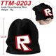 thumbnail image 2 of Roblox-gorro de punto para hombre y mujer, gorro de felpa, Pullover versátil, juego de Anime periférico, regalo de cumpleaños y Navidad, Otoño e Invierno, 2 of 4