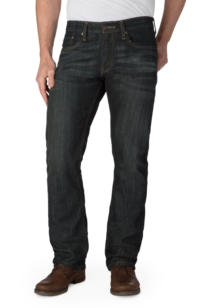 Signature By Levi Strauss & Co. Men's Straight Fit Jeans - Walmart.com