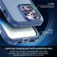 thumbnail image 4 of Dteck Case for iPhone 14 Plus, Compatible with MagSafe, Military-Grade Drop Protection Silicone Protective Phone Cover, Shock-Absorbing Corners Shockproof Magnetic Case 6.7 Inch,Blue, 4 of 5