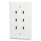thumbnail image 1 of Receptáculo USB, Receptáculo USB de 6 puertos Toma de carga USB Toma de pared USB Compacto y liviano, 1 of 8