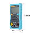 thumbnail image 4 of RICHMETERS Multimètre Numérique 404A Auto-Rangement Ampères True-RMS Intelligent NCV Portable 4000 Comptes Affichage LCD Auto AC/DC Outils de Mesure de Tension, 4 of 7