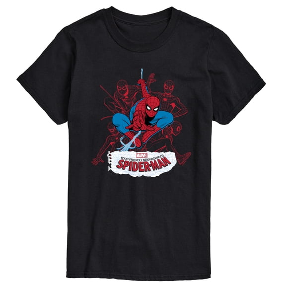 Spider-Man - Line Cluster - Men's Short Sleeve Graphic T-Shirt