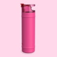 thumbnail image 3 of Bubba Water Bottle, 24 Oz, Stainless Steel, Vacuum Insulated Leakproof, DualSip 2-Way Lid, Flora Aura, 3 of 10