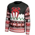 thumbnail image 2 of Men's ProSphere Black Roman Reigns Holiday Sweater, 2 of 3