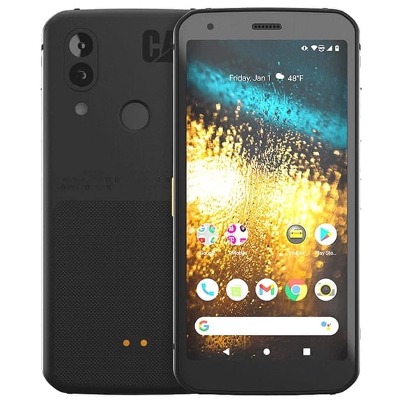 Pre-Owned CAT S62 Unlocked - 4G Rugged Smartphone (IP68, MIL SPEC 810H, Super Bright 5.7" FHD Display, 4000mAh Battery, 4GB RAM / 128 GB ROM) - Black- NEW