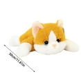 thumbnail image 3 of HJJLRH 11.8 Inch Cat Weighted Plush Toy, Cat Weighted Stuffed Animals, Stuffed Cat Plushies Cute Weighted Cat Plush Pillow Kitten Dolls Gifts for Kids Boys Girls, 3 of 6