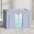 thumbnail image 2 of Clothes Storage Organizer Bins with Clear Window Storage Bins for Car Use & Household Use, 2 of 4