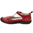 thumbnail image 3 of JBU by Jambu Womens Sahara T-Strap Flats Flats Casual - Red - Size 8.5 M, 3 of 5
