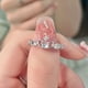 thumbnail image 2 of anillo abierto corona flash JAMW Sencillez, 2 of 5