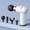 White, variant on Mini Fascia Gun Electric Massage Gun Muscle Relaxation Massager Body Portable Vibration Massager With 4 Massage Head